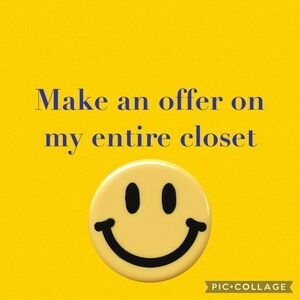 Add my entire closet to your bundle and make an offer